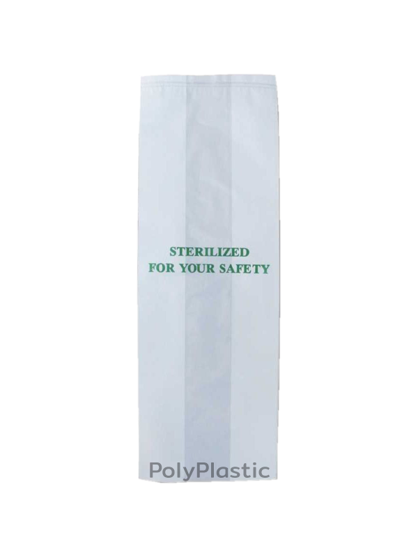 ถุงครอบแก้ว Sanitary Bag ขนาด 3x9 นิ้ว