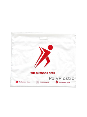 ตัวอย่างถุงสั่งทำ งานแพ็คเสื้อผ้า บูติคหูเจาะ The Outdoor Geek