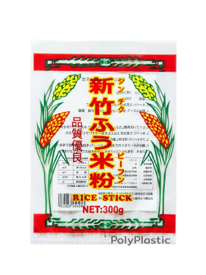 ตัวอย่างถุงสั่งทำ งานส่งออก ถุงพิมพ์โลโก้ ขนมญี่ปุ่น Rice Stick